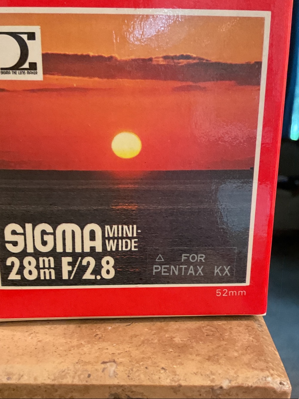 Sigma Mini-Wide lens for Pentax KX camera